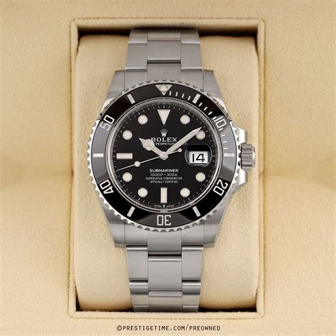 rolex submariner prezzo 2015|pre owned rolex submariner date.